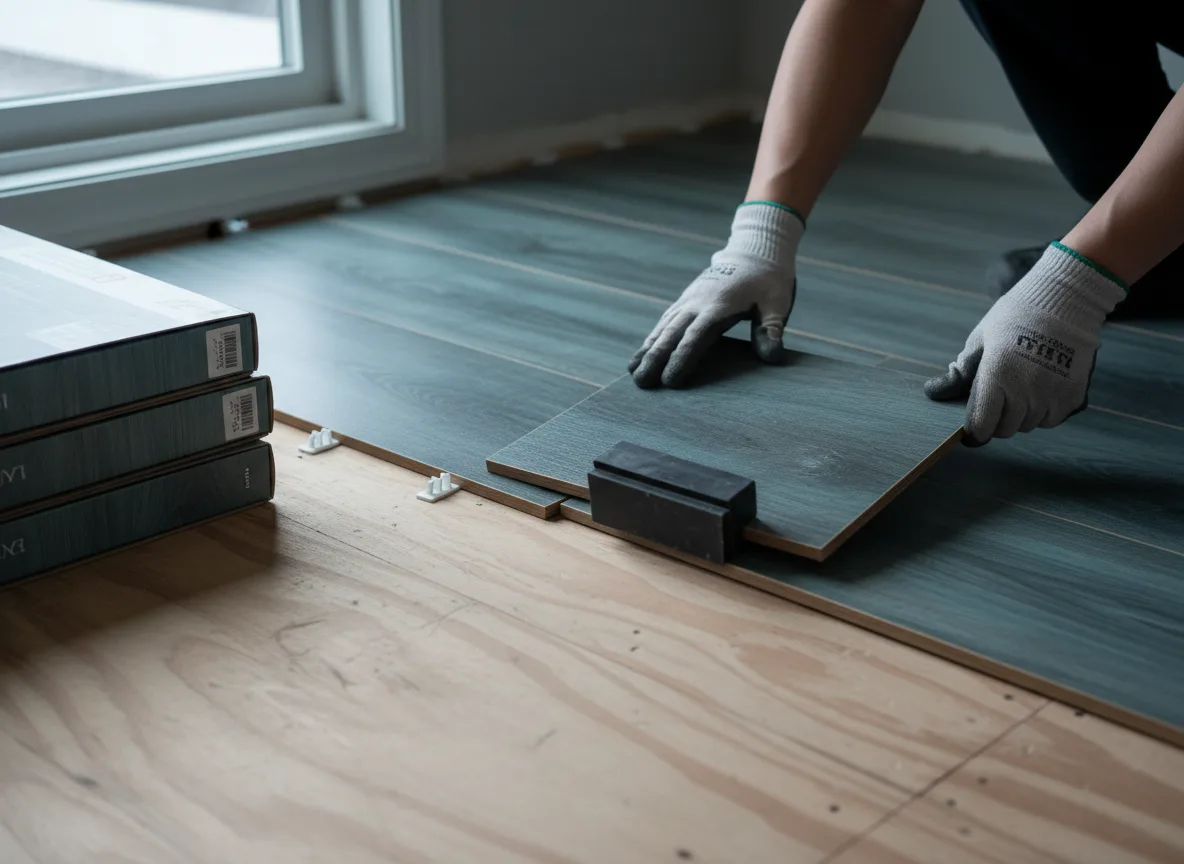 Luxury Vinyl Plank Installation company in Bock, MN
